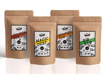 Craftsman Foods, BBQ Rub kaufen, BBQ Rubs, Trockenmarinade, Grillgewürz, Barbecue Gewürz, Gewürze zum Grillen, Rub 100 % natürlich, natürliche Grillgewürze, natürliche Gewürze zum Grillen, BBQ Rub Probierpack, BBQ Rub Set, BBQ Rub Mix, Barbecue Gewürz Set, BBQ Rubs kaufen, BBQ Rub Magic Dust, BBQ Rub, Chicken Rub, BBQ Rub Memphis Rub, BBQ Rub Rib Rub,