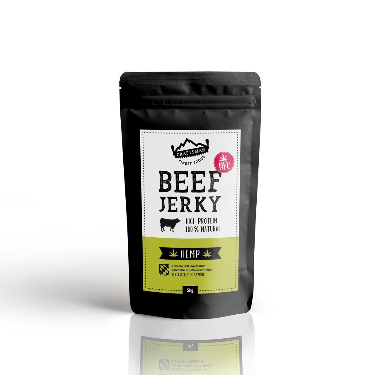 Die neue Beef Jerky Sorte von Craftsman Foods