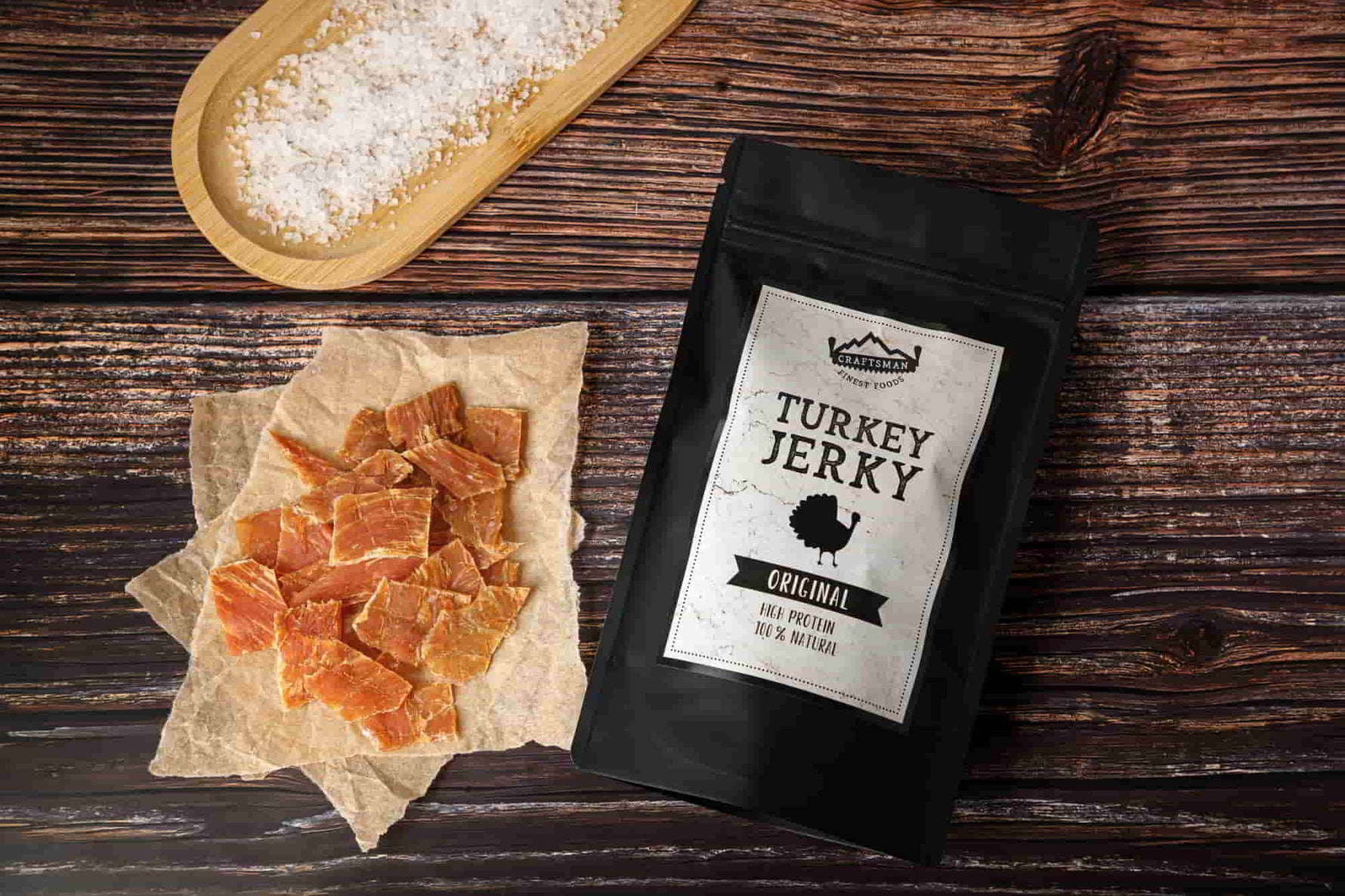 NEU: Turkey Jerky - Die Proteinbombe