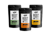 Craftsman Foods Classic Beef Jerky, Trockenfleisch zuckerfrei, glutenfrei, laktosefrei, Jerkey mit Chili und Pfeffer, Rindfleisch aus Bayern