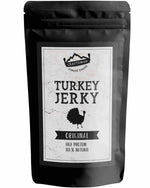Turkey Jerky, Trockenfleisch vom Truthahn, Puten Jerkey, natürlich und ohne Zucker von Craftsman Foods