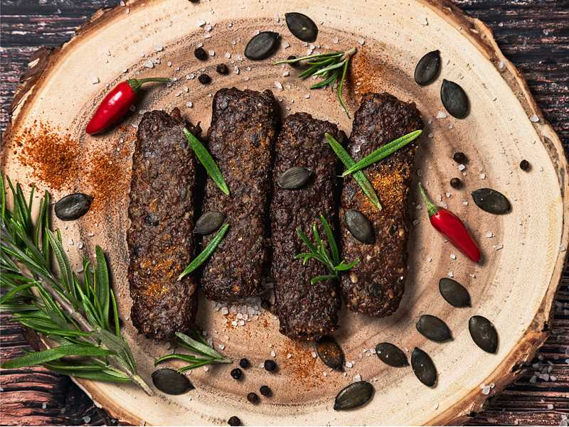 Beef Bar, Beef Bar Original, Rindfleischriegel, Rindfleisch Riegel, Jerky Bar, Jerky Riegel, Beef Jerky Riegel, Beef Bar online bestellen, Fleisch Snack, Meat Snack, Craftsman Finest Foods, Beef Bar ohne Zucker, Beef Bar zuckerfrei
