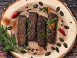 Beef Bar, Beef Bar Original, Rindfleischriegel, Rindfleisch Riegel, Jerky Bar, Jerky Riegel, Beef Jerky Riegel, Beef Bar online bestellen, Fleisch Snack, Meat Snack, Craftsman Finest Foods, Beef Bar ohne Zucker, Beef Bar zuckerfrei