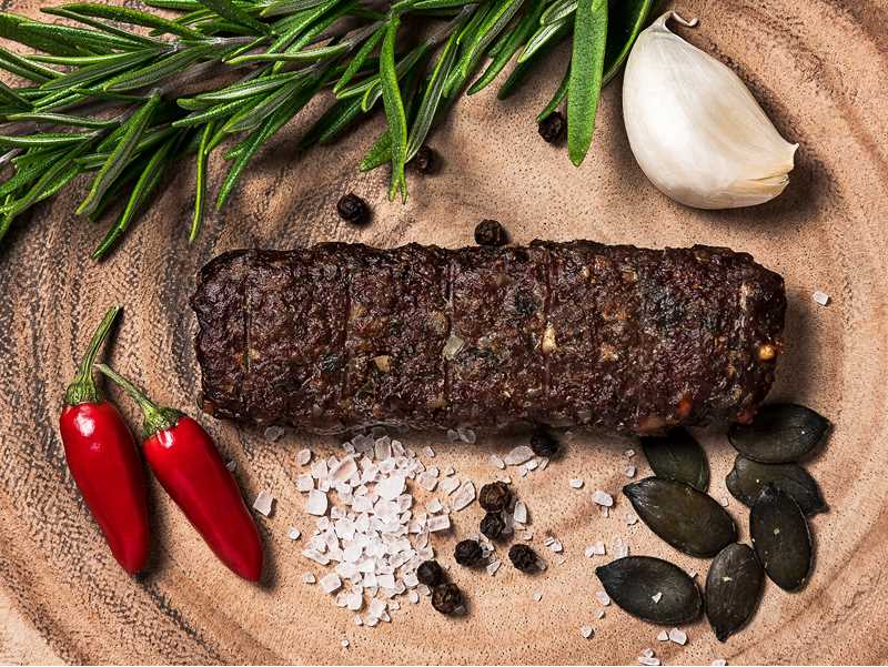 Beef Bar, Beef Bar Original, Rindfleischriegel, Rindfleisch Riegel, Jerky Bar, Jerky Riegel, Beef Jerky Riegel, Beef Bar online bestellen, Fleisch Snack, Meat Snack, Craftsman Finest Foods, Beef Bar ohne Zucker, Beef Bar zuckerfrei