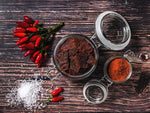 Beef Jerky, Beef Jerky online Shop, Jerkey Beef bestellen, Jerky Beef Hot and Sweet, Spicy, Trockenfleisch aus Bayern Deutschland, Beef Jerky online Shop, Craftsman Finest Foods, American Beef Jerky