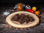 Beef Jerky bestellen, Beef Jerky ohne Zucker, Jerkey Beef Smoky, Trockenfleisch aus Deutschland Bayern, Beef Jerky online Shop, Craftsman Finest Foods, Natural Beef Jerky