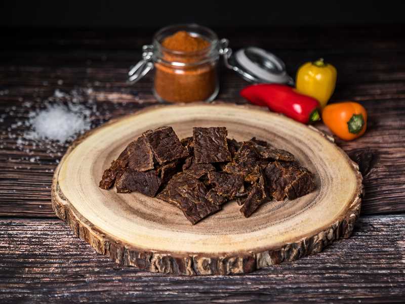 Beef Jerky bestellen, Beef Jerky ohne Zucker, Jerkey Beef Smoky, Trockenfleisch aus Deutschland Bayern, Beef Jerky online Shop, Craftsman Finest Foods, Natural Beef Jerky