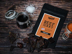 Beef Jerky bestellen, Jerkey Beef Teriyaki, Trockenfleisch aus Deutschland Bayern, Beef Jerky online Shop, Craftsman Finest Foods, American Beef Jerky