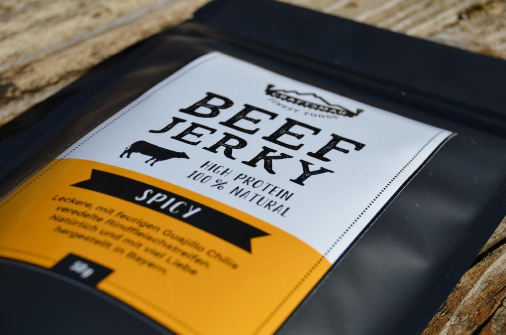 Craftsman Foods, Beef Jerky, Trockenfleisch, Jerky Beef, Beef Jerkey, Trockenfleisch aus Bayern, Beef Jerky Deutschland, Beef Jerky Spicy, Trockenfleisch mit Chili, Beef Jerky natürlich, Trockenfleisch ohne Zucker, Beef Jerky zuckerfrei