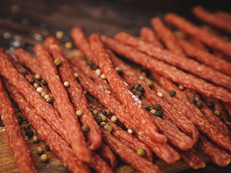 Mini Salami, Dauerwurst, Snack Sticks, Craftsman Finest Foods, Wurst-Snack, ohne Kühlung haltbar, Proviant, Pausenbrot